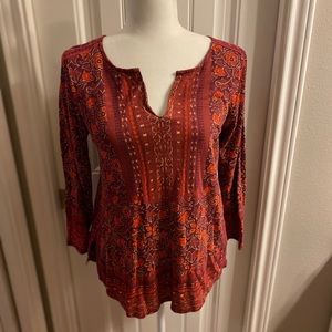 Lucky Brand Boho Top